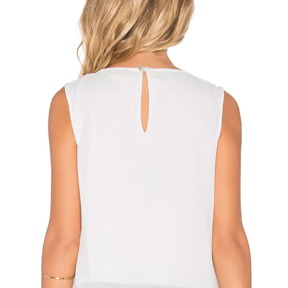 Tularosa Hazel Shell Cami in Ivory - One Size - Picture 7 of 10